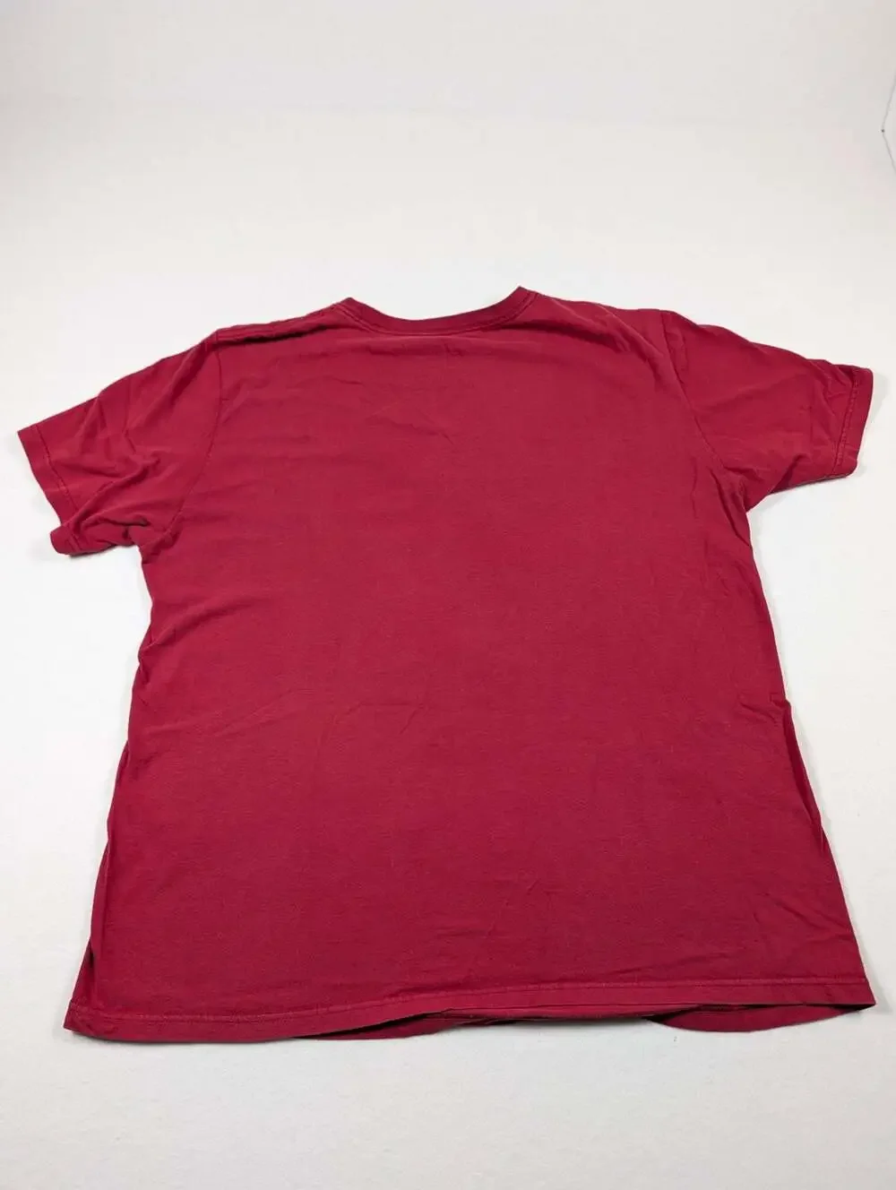 Nike Men's Red Just Do It Graphic Short Sleeve T-Shirt Xl